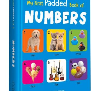 Numbers First Padded Board book